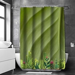Shower Curtain with Hooks for Bathroom,Colorful Painted Wood Shower Curtain  Plank Rustic Farmhouse Wooden Vintage Barn Door Bathroom Decor Set  Polyester Waterproof 12 Pack Plastic Hooks Lightinthebox